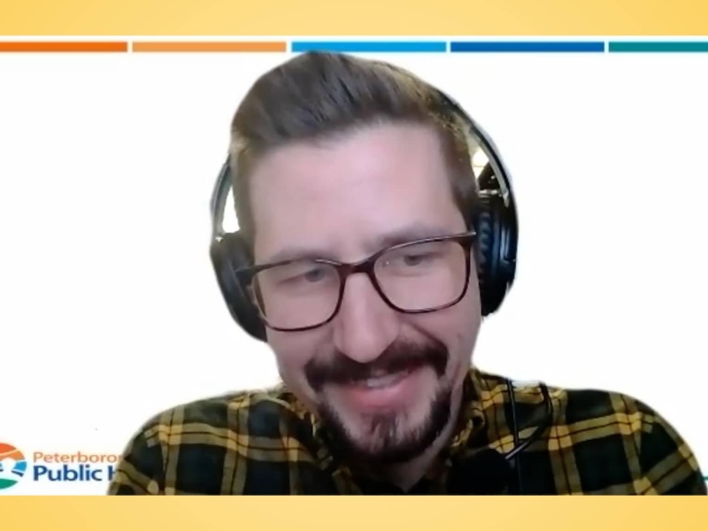 Thomas Piggott, a screenshot from a video call